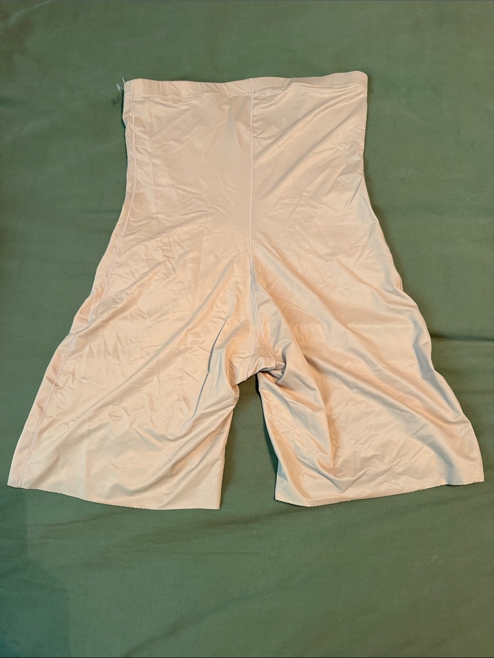 SPANX Red Hot High-Waist Shaping Short in Beige - Picture 2 of 6
